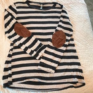 Acting Pro Long Sleeve Tee w/ elbow patches